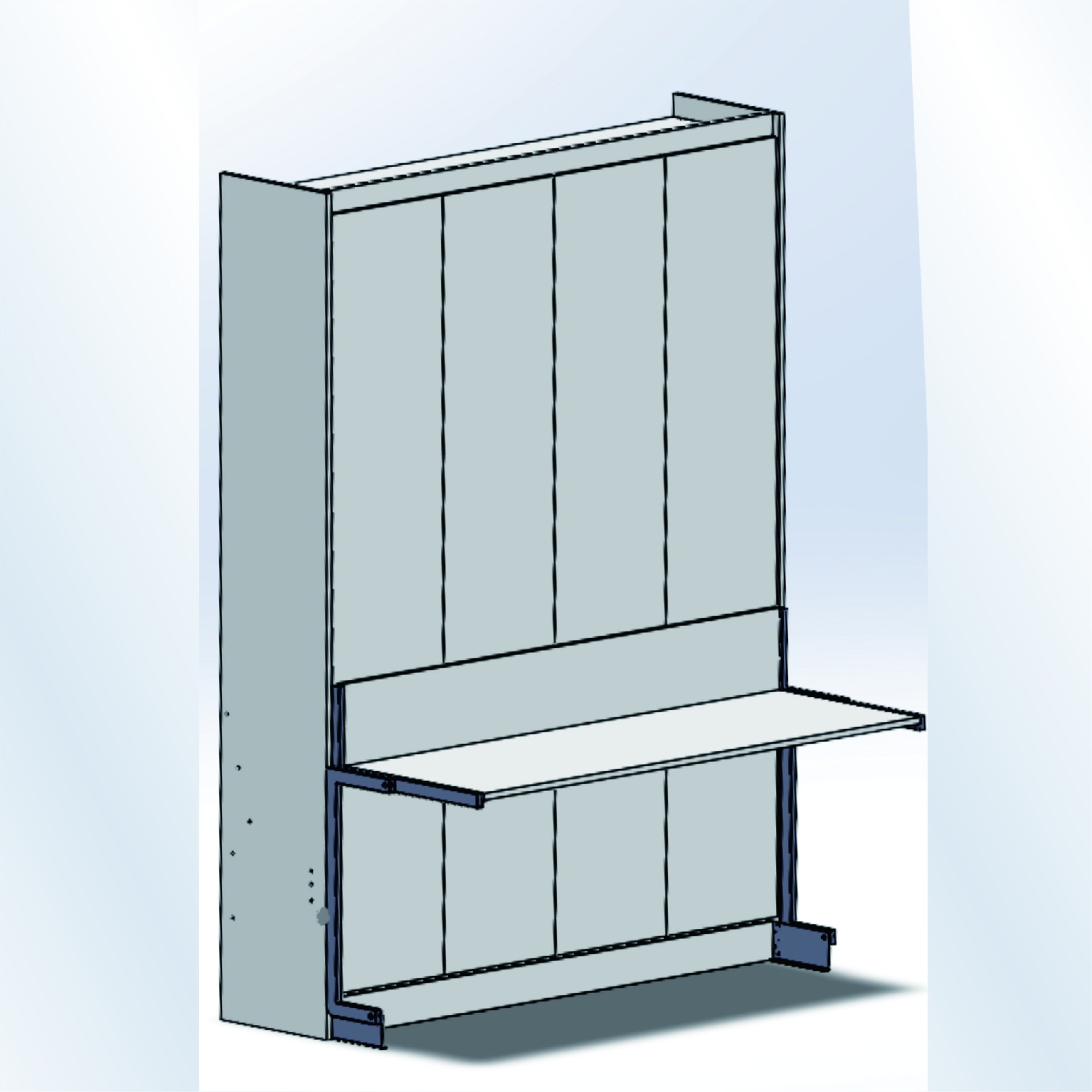 DESK & WallBed × Panel Wallbed